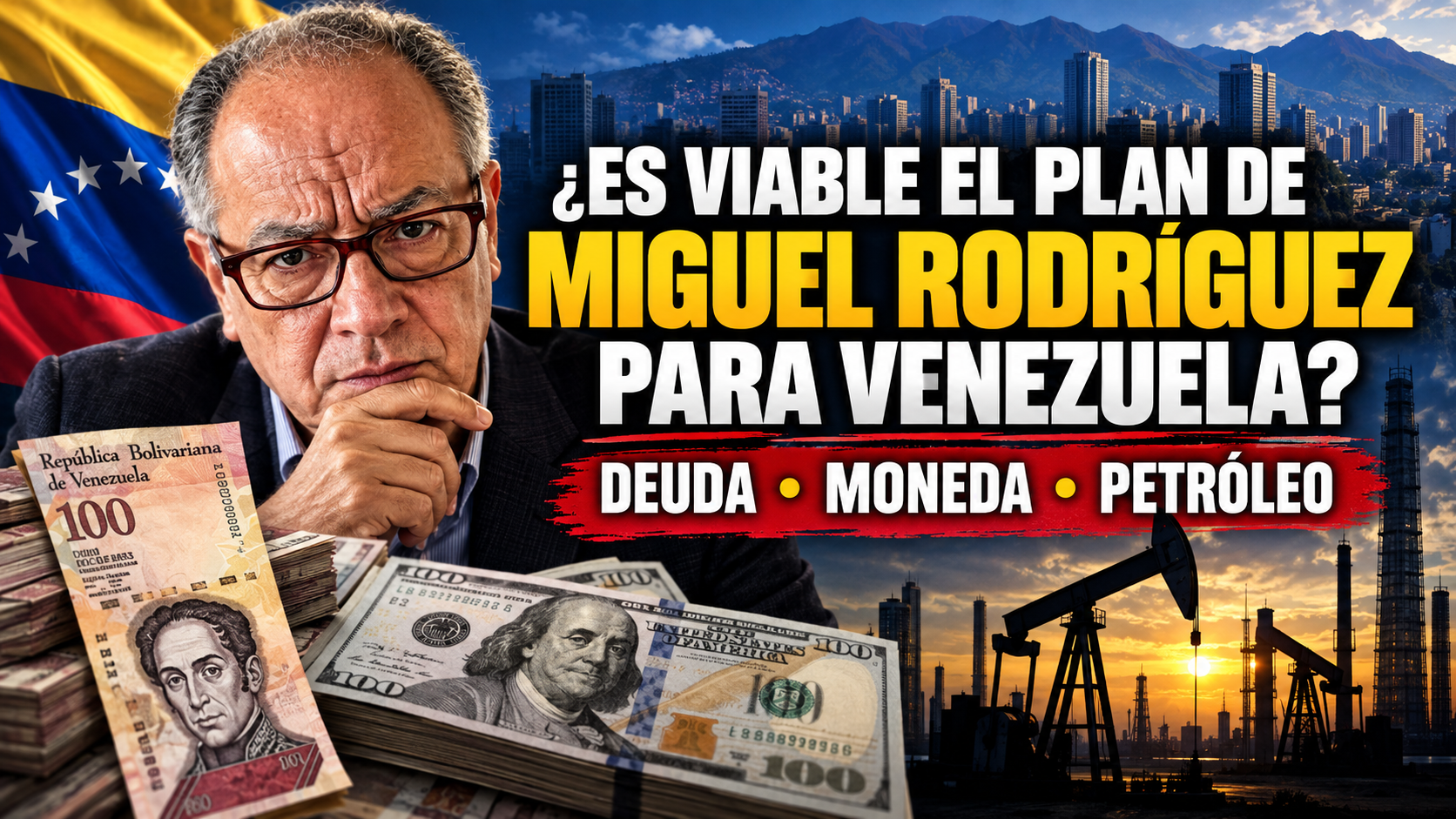 📉 Análisis Crítico: El Plan Económico de Miguel Rodríguez y el Futuro de Venezuela